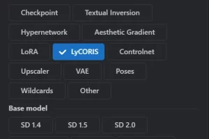 WebUI LyCORIS 사용 가능하게 만드는 방법