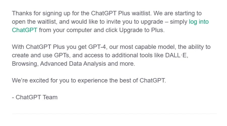 ChatGPT Plus Waitlist 얼마나 기다려야 되나?