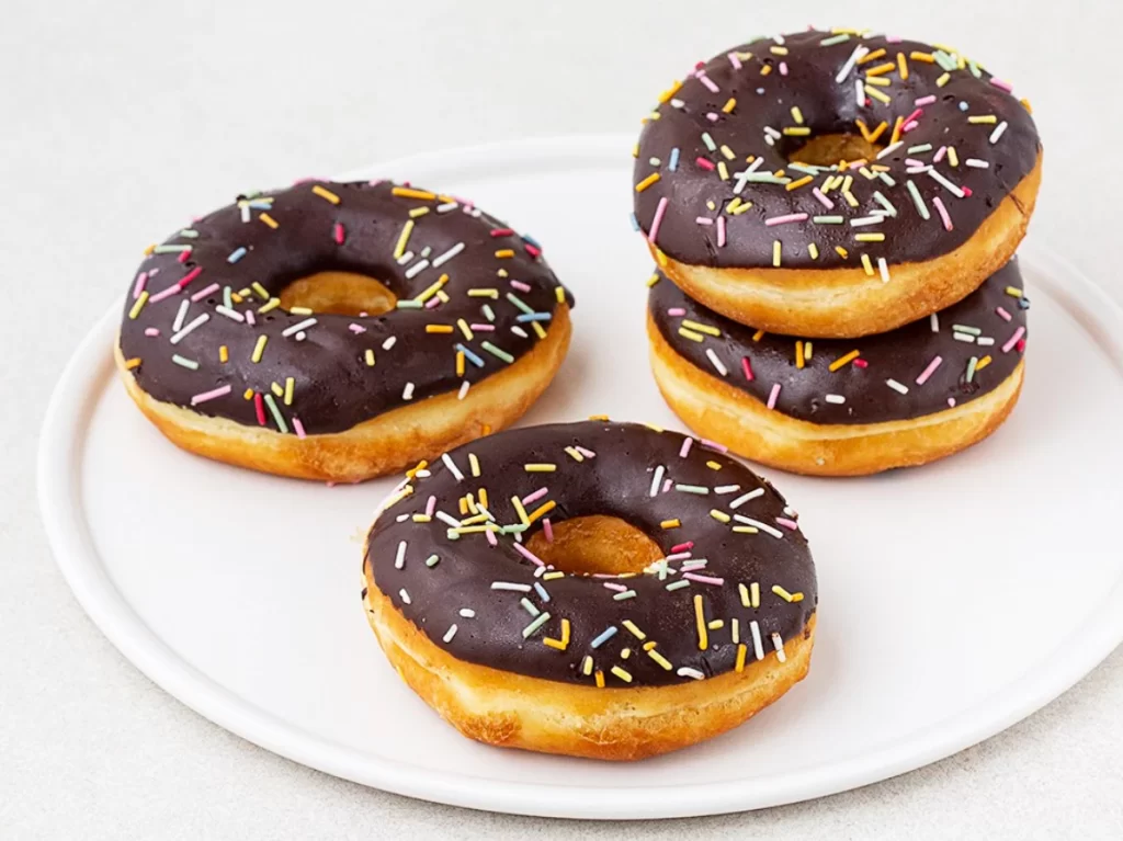 던킨도너츠 레인보우 초코링 도넛, 냉동도 던킨은 다르다