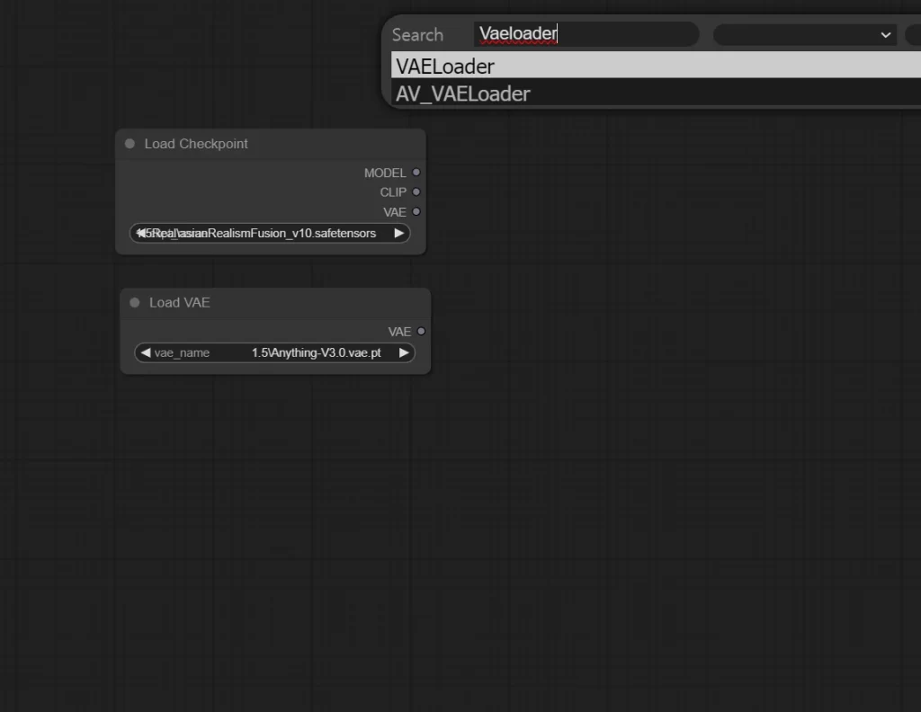ComfyUI VAE 따로 로드하는 방법