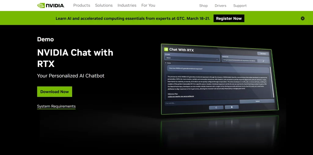 NVIDIA Chat with RTX 설치방법