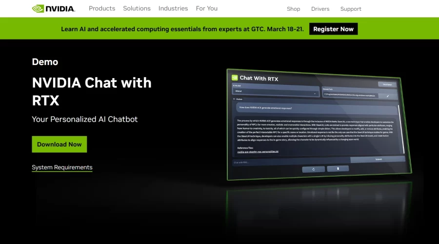 NVIDIA Chat with RTX 설치방법