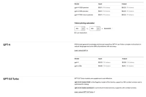 ChatGPT API 가격 측정방법