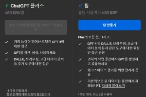 ChatGPT 플러스 결제하기 VS API 사용하기