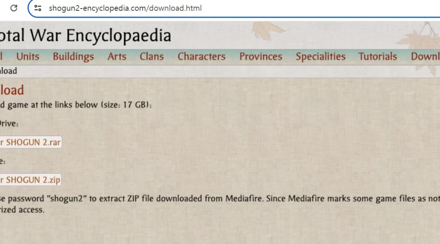 쇼군 토탈워 2 무료 다운로드 방법