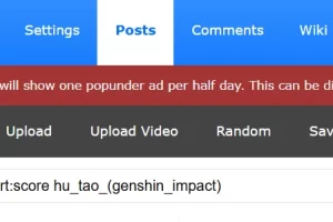 Gelbooru 인기순으로 보는 방법