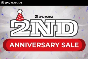 SpicyChat.AI 2주년 기념 할인 링크
