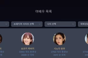 missav 배우 전체 목록 보는법