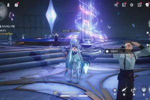 명조 깊은 바다 실험장 곡의 조율 위치