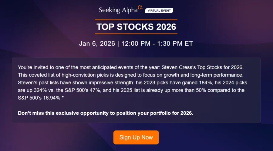 Seeking Alpha Top Stocks 2024 1년 후기, 시장을 3배로 이기다
